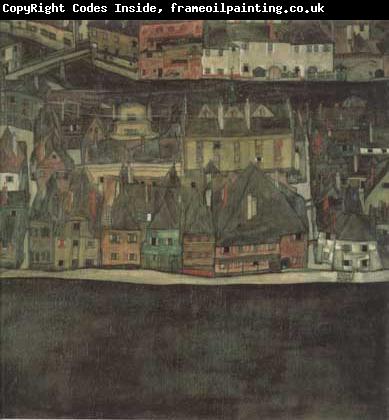 Egon Schiele The Samll city III (mk12)